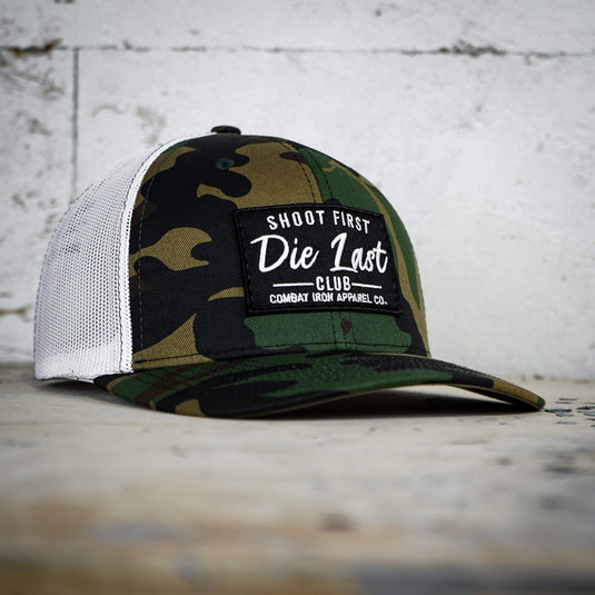 Shoot First. Die Last. Club Patch Snapback