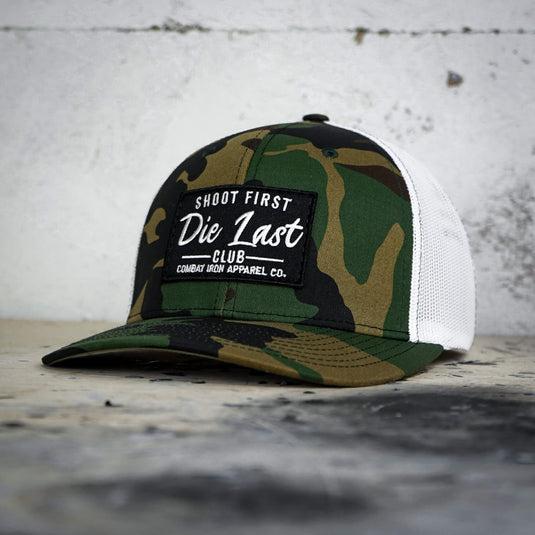 Shoot First. Die Last. Club Patch Snapback
