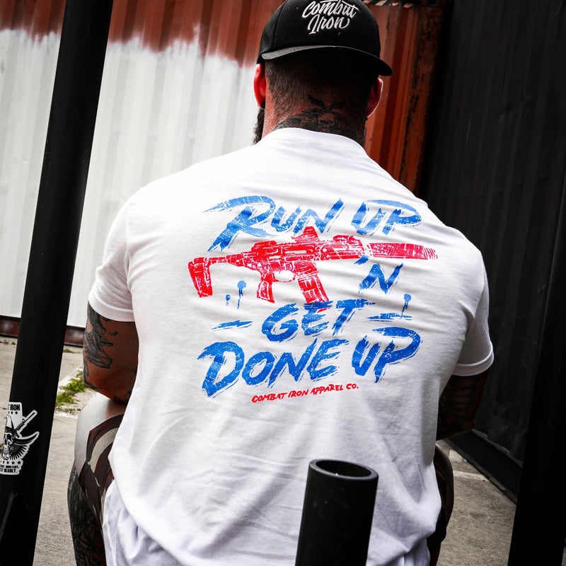 Load image into Gallery viewer, Run Up &#39;N Get Done Up Men&#39;s T-Shirt
