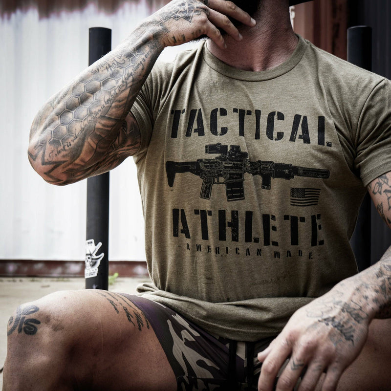 Load image into Gallery viewer, Tactical Athlete American Made Men&#39;s T-Shirt
