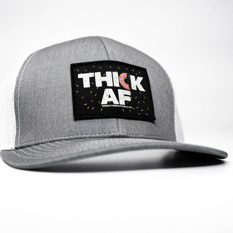 Load image into Gallery viewer, THICK AF DONUT EDITION PATCH MID-PROFILE MESH SNAPBACK Hat
