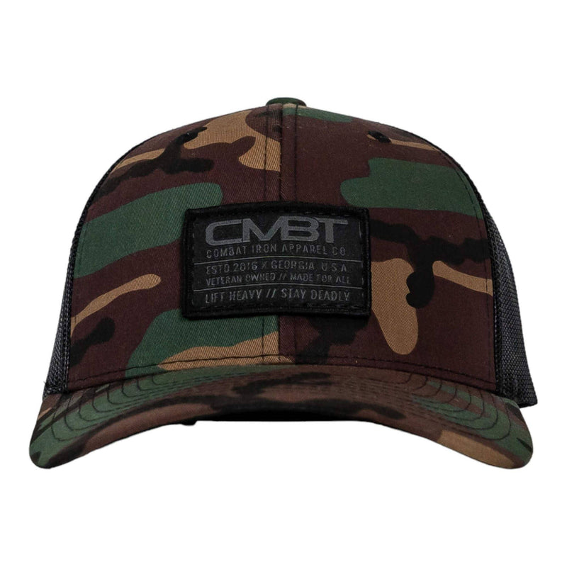 Load image into Gallery viewer, Branded CMBT Subdued Labeled Snapback Hat
