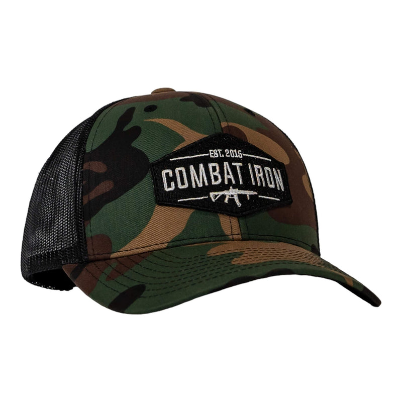 Load image into Gallery viewer, Original AR Black Patch Snapback Hat
