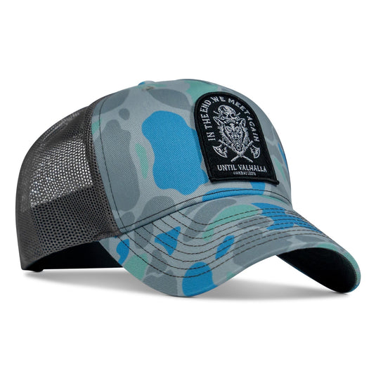 In The End, We Meet Again - Until Valhalla Patch Snapback Hat