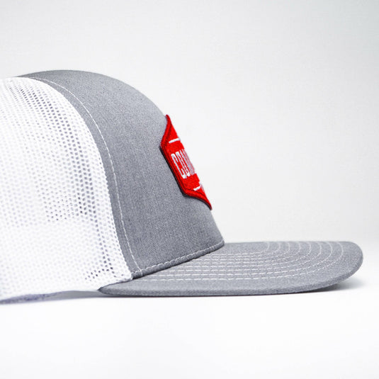 Original AR Red Patch Mid-Profile Mesh Snapback Hat