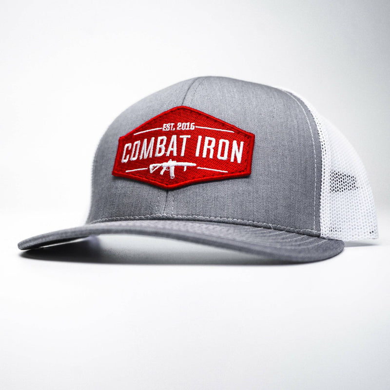 Load image into Gallery viewer, Original AR Red Patch Mid-Profile Mesh Snapback Hat
