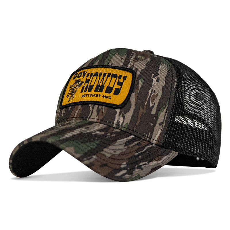 Load image into Gallery viewer, Boy Howdy Western Patch Snapback Hat

