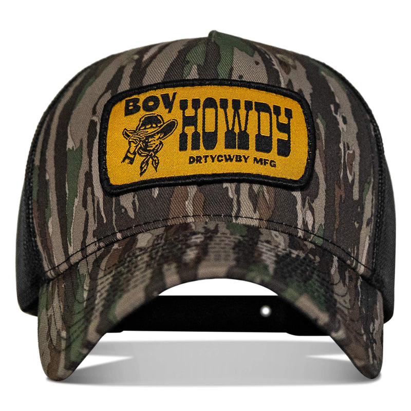 Load image into Gallery viewer, Boy Howdy Western Patch Snapback Hat
