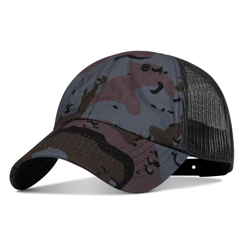 Load image into Gallery viewer, Ripstop Mesh Snapback Hat [no patch]
