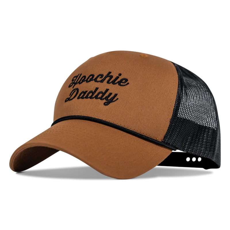 Load image into Gallery viewer, Hoochie Daddy Script Rope Snapback Hat
