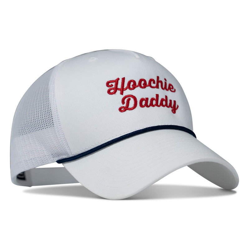 Load image into Gallery viewer, Hoochie Daddy Script Rope Snapback Hat
