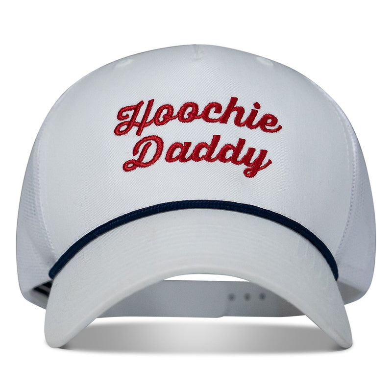 Load image into Gallery viewer, Hoochie Daddy Script Rope Snapback Hat
