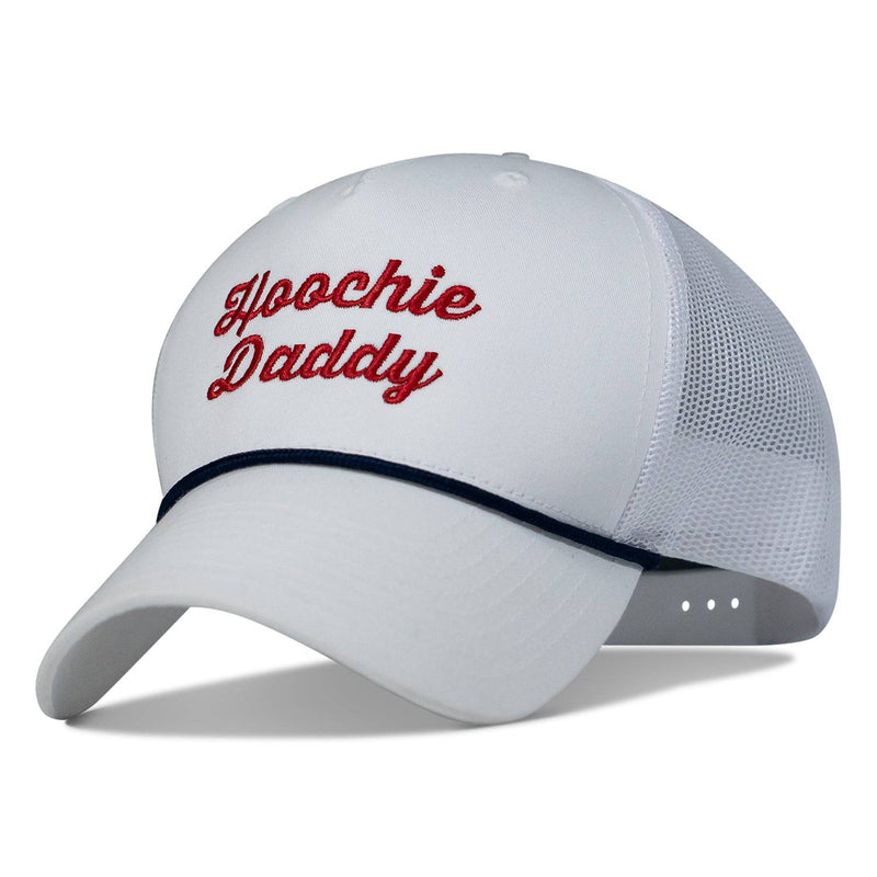 Load image into Gallery viewer, Hoochie Daddy Script Rope Snapback Hat
