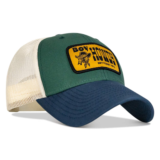 Boy Howdy Western Patch Snapback Hat