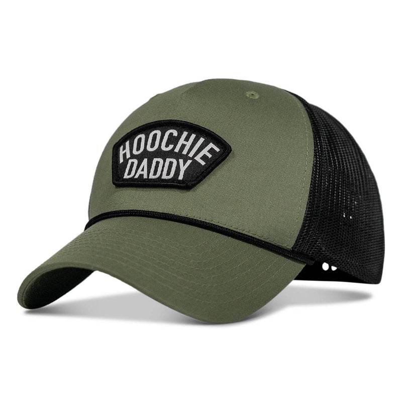 Load image into Gallery viewer, Hoochie Daddy Arched Patch Rope Snapback Hat
