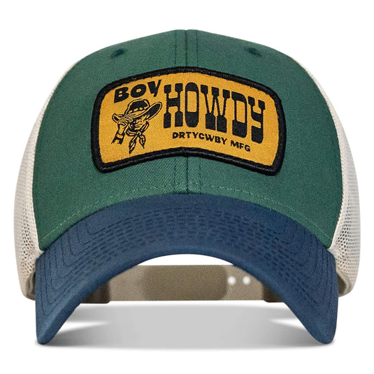 Boy Howdy Western Patch Snapback Hat