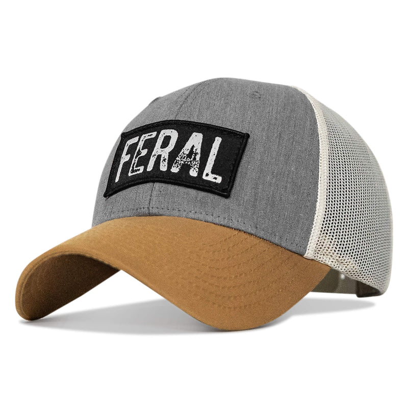 Load image into Gallery viewer, Feral Vintaged Patch Snapback Hat
