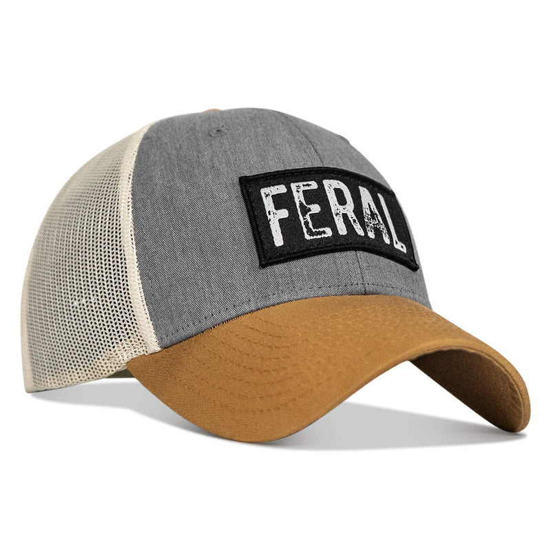 Load image into Gallery viewer, Feral Vintaged Patch Snapback Hat
