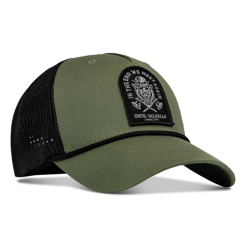 Load image into Gallery viewer, In The End We Meet Again - Until Valhalla Rope Snapback
