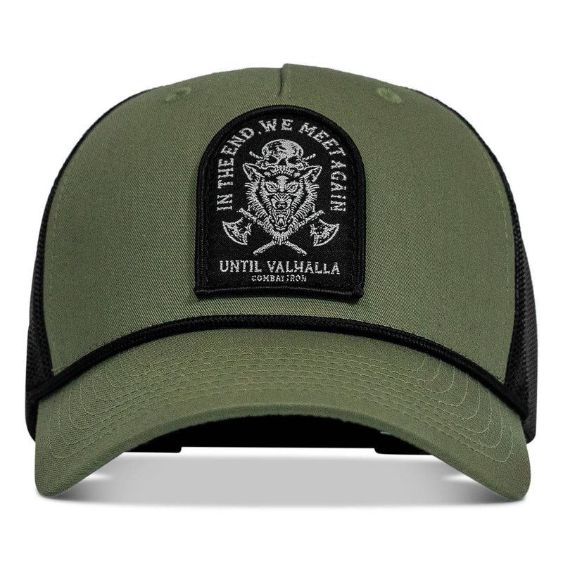 Load image into Gallery viewer, In The End We Meet Again - Until Valhalla Rope Snapback
