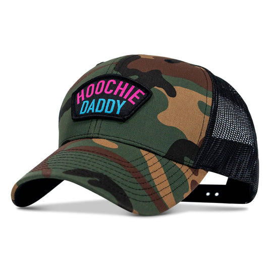 Retro Hoochie Daddy Patch Snapback Hat