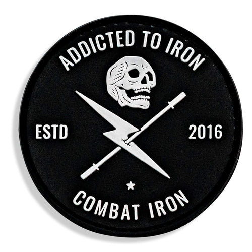 Addicted To Iron 3D PVC Patch