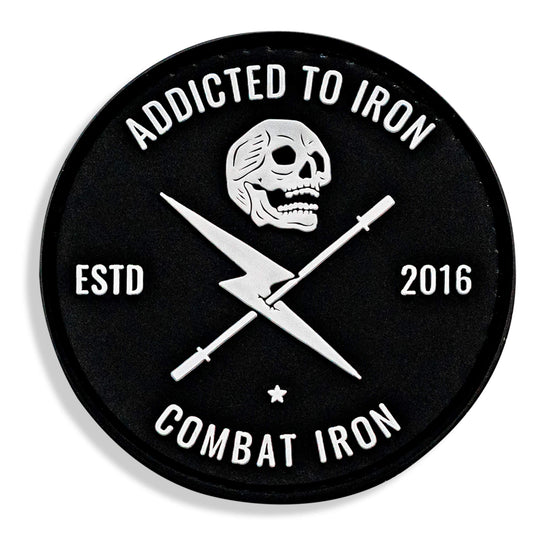 Addicted To Iron 3D PVC Patch
