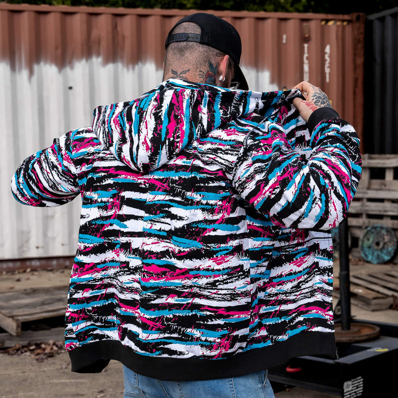 Load image into Gallery viewer, Men's Fleece Lined Zip Up Hoodie
