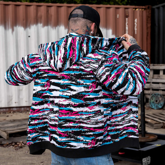 Men's Fleece Lined Zip Up Hoodie