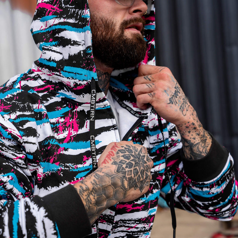 Load image into Gallery viewer, Men's Fleece Lined Zip Up Hoodie
