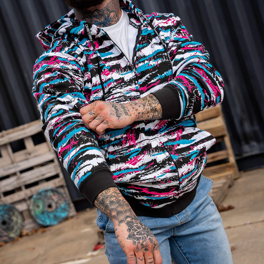 Men's Fleece Lined Zip Up Hoodie