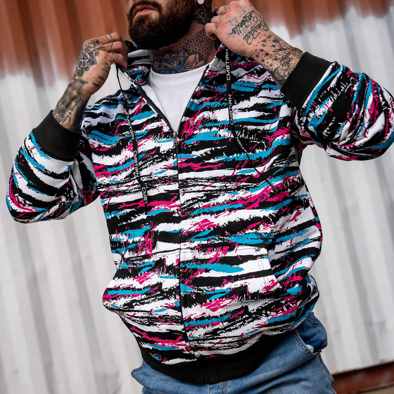 Load image into Gallery viewer, Men's Fleece Lined Zip Up Hoodie
