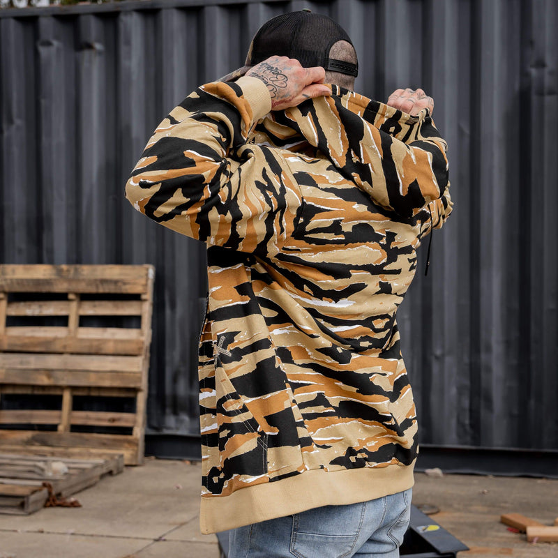Load image into Gallery viewer, Men's Fleece Lined Zip Up Hoodie
