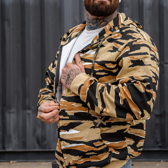 Men's Fleece Lined Zip Up Hoodie