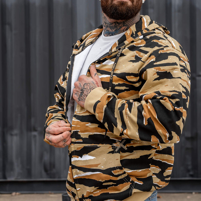 Load image into Gallery viewer, Men's Fleece Lined Zip Up Hoodie
