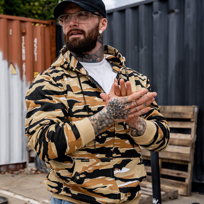 Load image into Gallery viewer, Men's Fleece Lined Zip Up Hoodie
