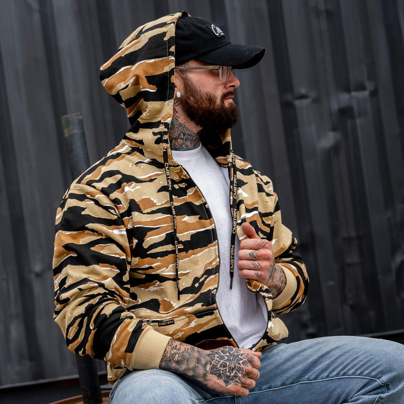 Load image into Gallery viewer, Men's Fleece Lined Zip Up Hoodie
