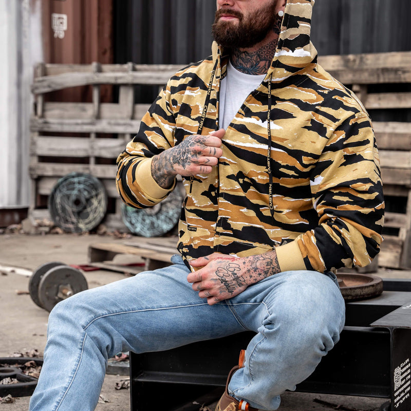Load image into Gallery viewer, Men's Fleece Lined Zip Up Hoodie
