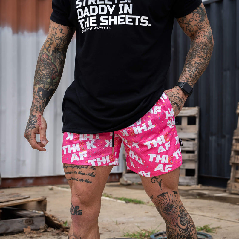 Load image into Gallery viewer, Mid Thigh Mesh Training / Lifestyle Shorts | 5"
