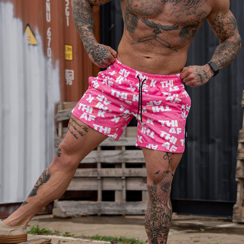 Load image into Gallery viewer, Mid Thigh Mesh Training / Lifestyle Shorts | 5"
