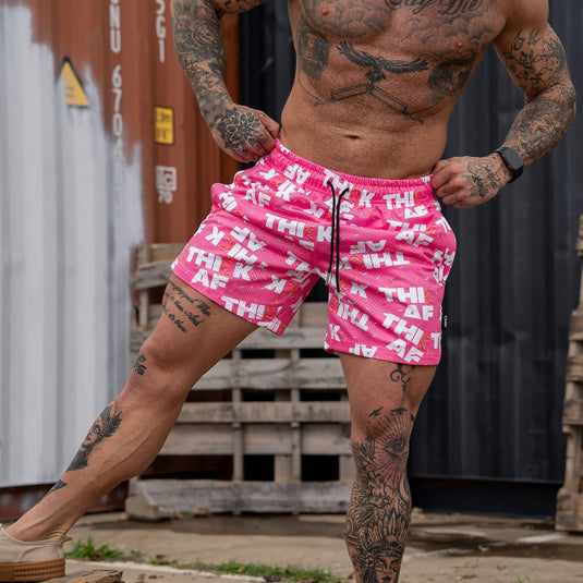 Mid Thigh Mesh Training / Lifestyle Shorts | 5"