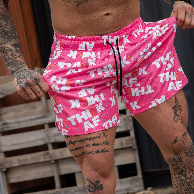 Load image into Gallery viewer, Mid Thigh Mesh Training / Lifestyle Shorts | 5"
