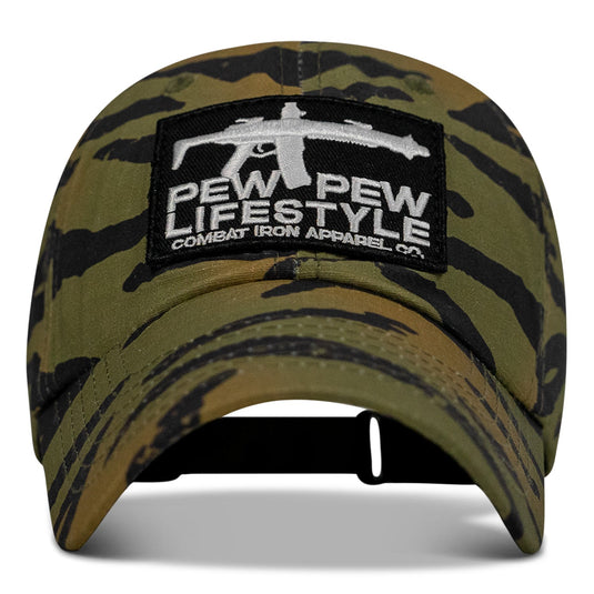 Ripstop Pew Pew Lifesyle Patch Tactical Ripstop Mesh Snapback Hat