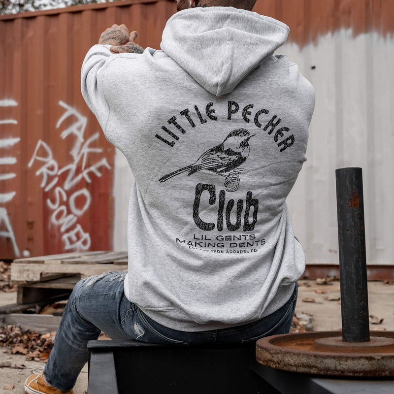 Load image into Gallery viewer, Little Pecker Club Fleece Lined Hoodie
