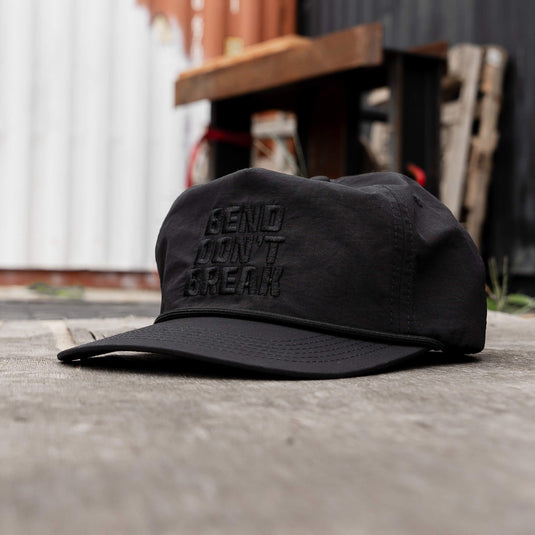 Bend Don't Break Subdued Crushable Rope SnapBack