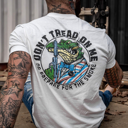 Don't Tread On Me Or Prepare For The Smoke Men's T-Shirt