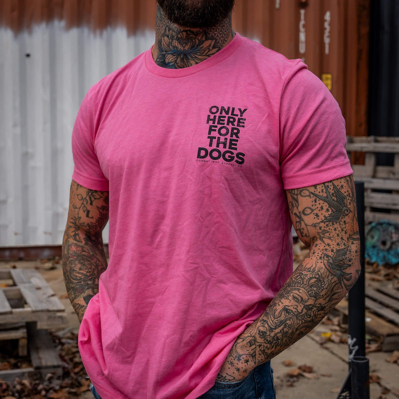 Load image into Gallery viewer, Only Here For The Dogs Men&#39;s T-Shirt
