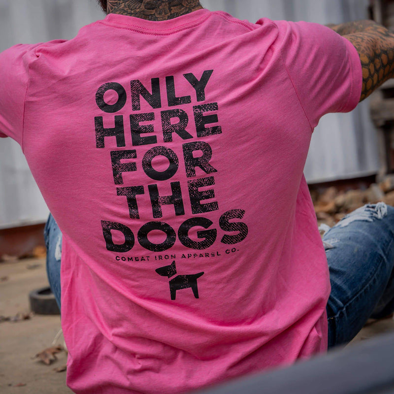 Load image into Gallery viewer, Only Here For The Dogs Men&#39;s T-Shirt
