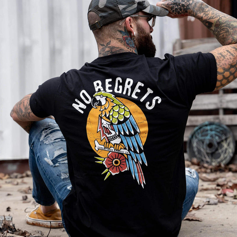 Load image into Gallery viewer, No Regrets Pirate Men&#39;s T-Shirt
