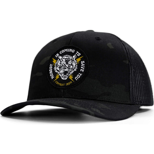 Nobody Is Coming To Save You Patch Snapback Hat